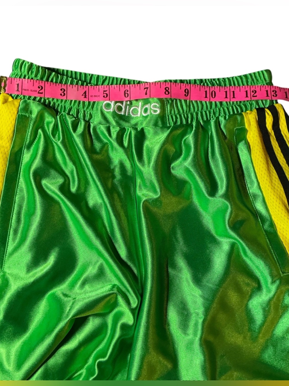 ADIDAS NWT Green Retro Boxing Athletic shorts in Sz S & M - Picture 5 of 9